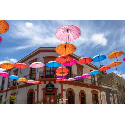 Sombrillas en Mazatlan